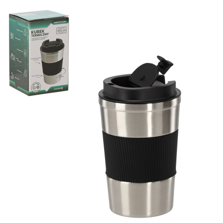 TERMOSKA 350 ML TURISTICKÁ S PROTIŠMYKOVÝM KRYTOM *4040