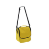 TORBA TERMICZNA 22 x 12 x 24 CM 6L NA RAMIĘ ŻÓŁTA Z DWOMA WKŁADAMI CHŁODZĄCYMI *9295