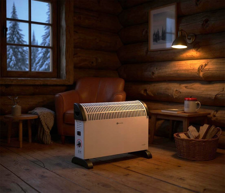 KONVEKTOROVÝ RADIÁTOR 2000W 58 x 13,5 x 39 CM *7750
