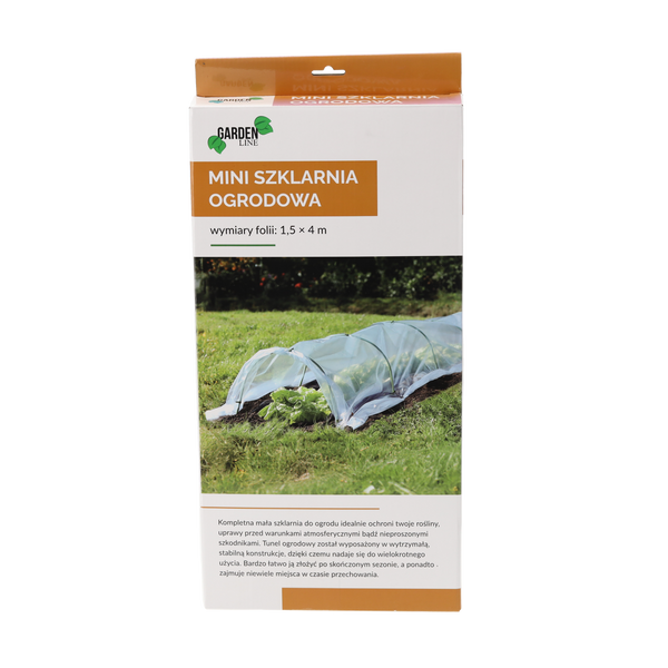 MINI GARDEN GREENHOUSE FOIL DIMENSIONS 1,5 x 4 M