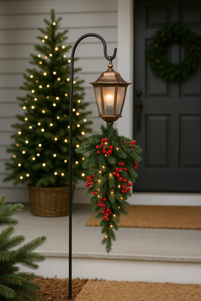 Vianočná nástenná lampa 90 cm LED 50L *9124