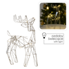 CHRISTMAS DECORATION - LED REINDEER 44 CM GEOMETRIC