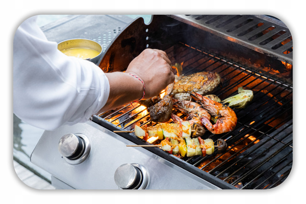 GRILL GAZOWY 3+1 Z REDUKTOREM 10,3kW