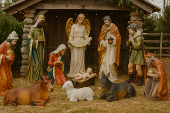Nativity set