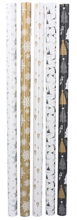 DECORATIVE PAPER FOR PACKAGING GIFTS HOLIDAYS 200X70CM 9756