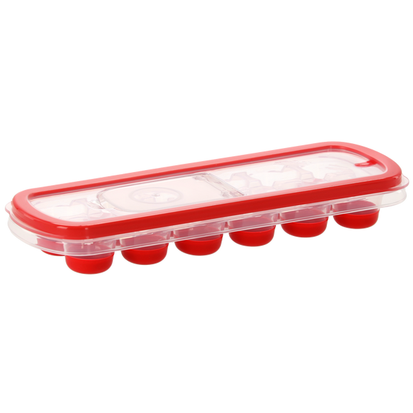 POJEMNIK NA KOSTKI LODU Z SILIKONOWYM SPODEM *0429