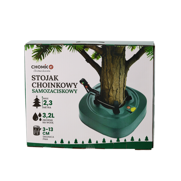 SELF-ADJUSTING CHRISTMAS TREE STAND 3-13 CM *7557