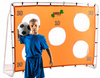 FUTBALOVÁ BRÁNA "CHAMPIONS" S MREŽOU A CIEĽOVOU PODLOŽKOU - 213 x 152 x 75 CM *3401