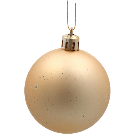 SET OF 24 CHRISTMAS BAUBLES RED, SILVER, GOLD