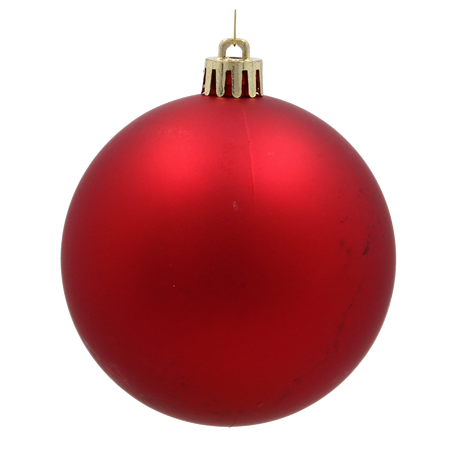 SET OF 16 BAUBLES 8 CM RED/GREEN/WHITE