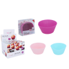SET OF 6 SILICONE MOULDS 7 X 4.5 X 3.3 CM FOR CUPCAKES PACK=24 SETS