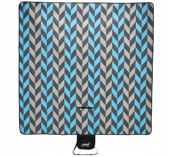 Pătură de picnic 200x200 CM cu izolație și model romb *5783