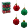 KPL. 24 BOMBEK 4 CM GREEN / RED *3641