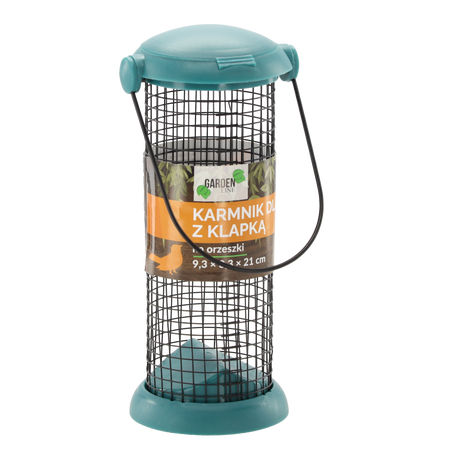 KRMÍTKO PRE VTÁKY S KRYTOM 9,3 X 8,3 X 21 CM *7977