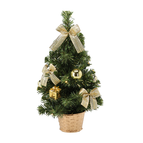 CHRISTMAS TREE LED 40 CM MIX OF COLOURS