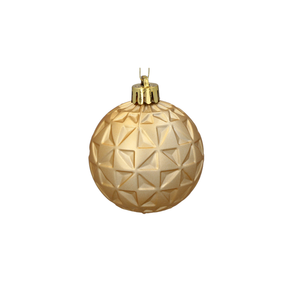 SET OF 60 CHRISTMAS ORNAMENTS RED/GOLD/SILVER MIX DESIGNS