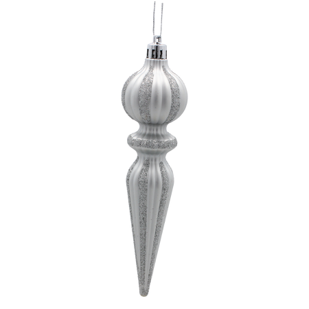 SADA 4 OZDOB CHOINKOVÝCH PODLOUHÝCH 16 CM MIX BARVY *5355
