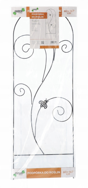 REȚEA / SUPORT PENTRU PLANTE 60 x 167 CM NEGRU *1916