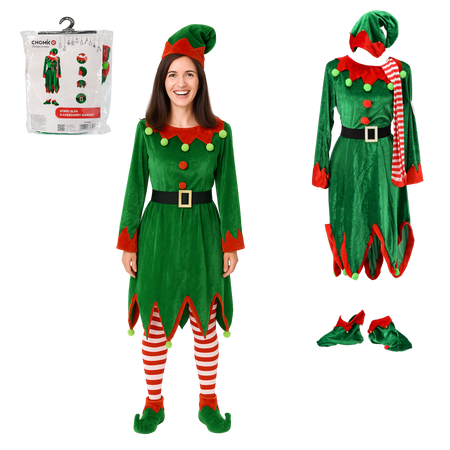 ŽENSKÝ 5-DIELNY ELFA OUTFIT *6897