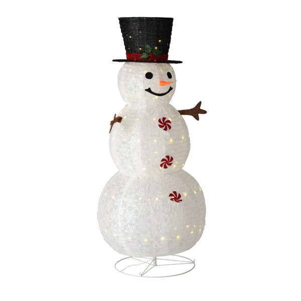 CHRISTMAS DECORATION - SNOWMAN LED 1,5 M 120L IP44