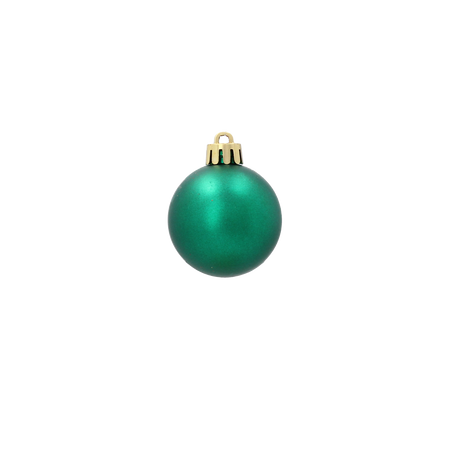 SET OF 32 BAUBLES 3-4 CM RED/GOLD/GREEN