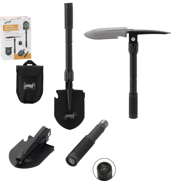 SAPERKA SKŁADANA WIELOFUNKCYJNA 16 / 41,5 CM 5 W 1 *1494