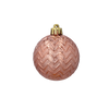 Sada 36 bombiek 6 cm olivových/medených/graphitových mix vzorov *7337