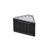 SET 2 LAMPI SOLARE PENTRU TREPTE 8,5 x 5 x 4,5 CM 9 LED ALB CALD *4644