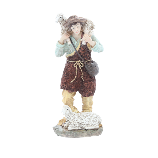 Set de 12 figurine de Crăciun de până la 32 cm din poliester *2485