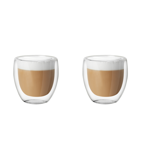 SET OF 2 THERMAL GLASSES WITH DOUBLE WALL 250 ML