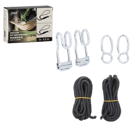 KIT DE MONTARE A HAMACULUI - CEROAIE CU SÂRMĂ - CAPACITATE 200kg *2726