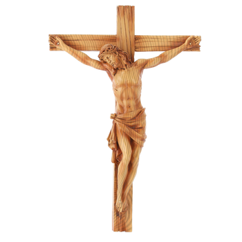 KRÍŽ VISIACE S FIGÚROU JEŽIŠA 24 x 6,5 x 36 CM polyresin *6125