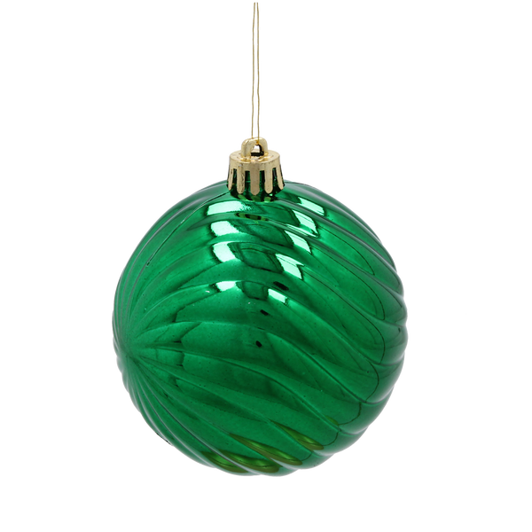 KPL. 6 BOMBELI 8 CM ROȘU/VERDE/ALB *9896