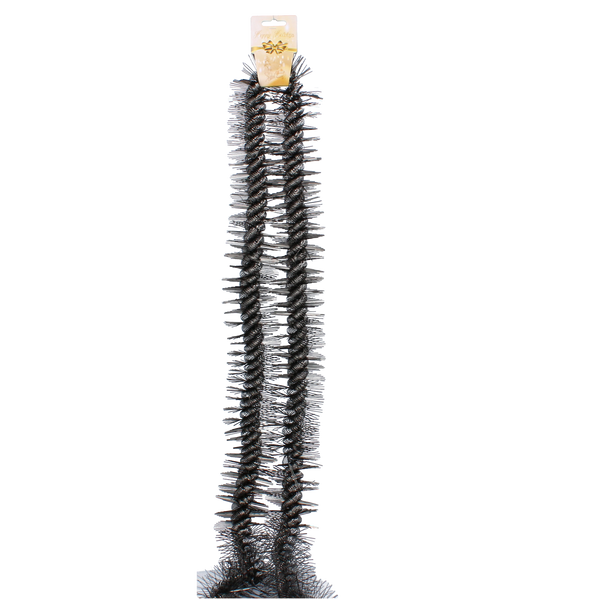 CHRISTMAS TREE CHAIN 2M BURGUNDY/ANTHRACITE/CHAMPAGNE