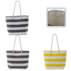 BEACH BAG STRIPES MIX COLORS