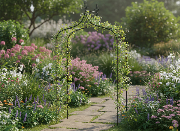 PERGOLA OGRODOWA 150 x 37 x 240 CM (+ KOTWY)