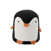 POUFF PENGUIN BLACK 28 x 34 CM