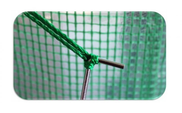 Garden Poly Tunnel 5-Segment Green 8 x 3 x 2 M