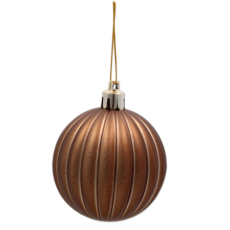 Set de 20 decorațiuni de Crăciun bronz / burgund *5300