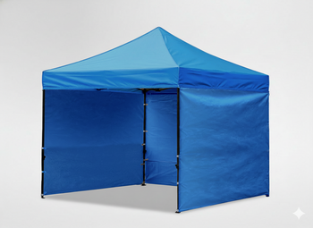 NAMIOT HANDLOWY 3 X 3 M NIEBIESKI