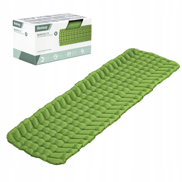 Bestway 74" x 23" x 2.5"/1.88m x 58.5cm x 6.5cm WanderLite Regular Rectangular Sleeping Pad