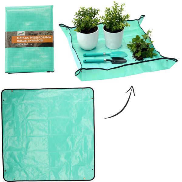 GARDEN REPOTTING MAT 120 gsm 100 x 100 CM