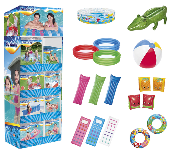 Bestway® Assorted Toy Floor Display