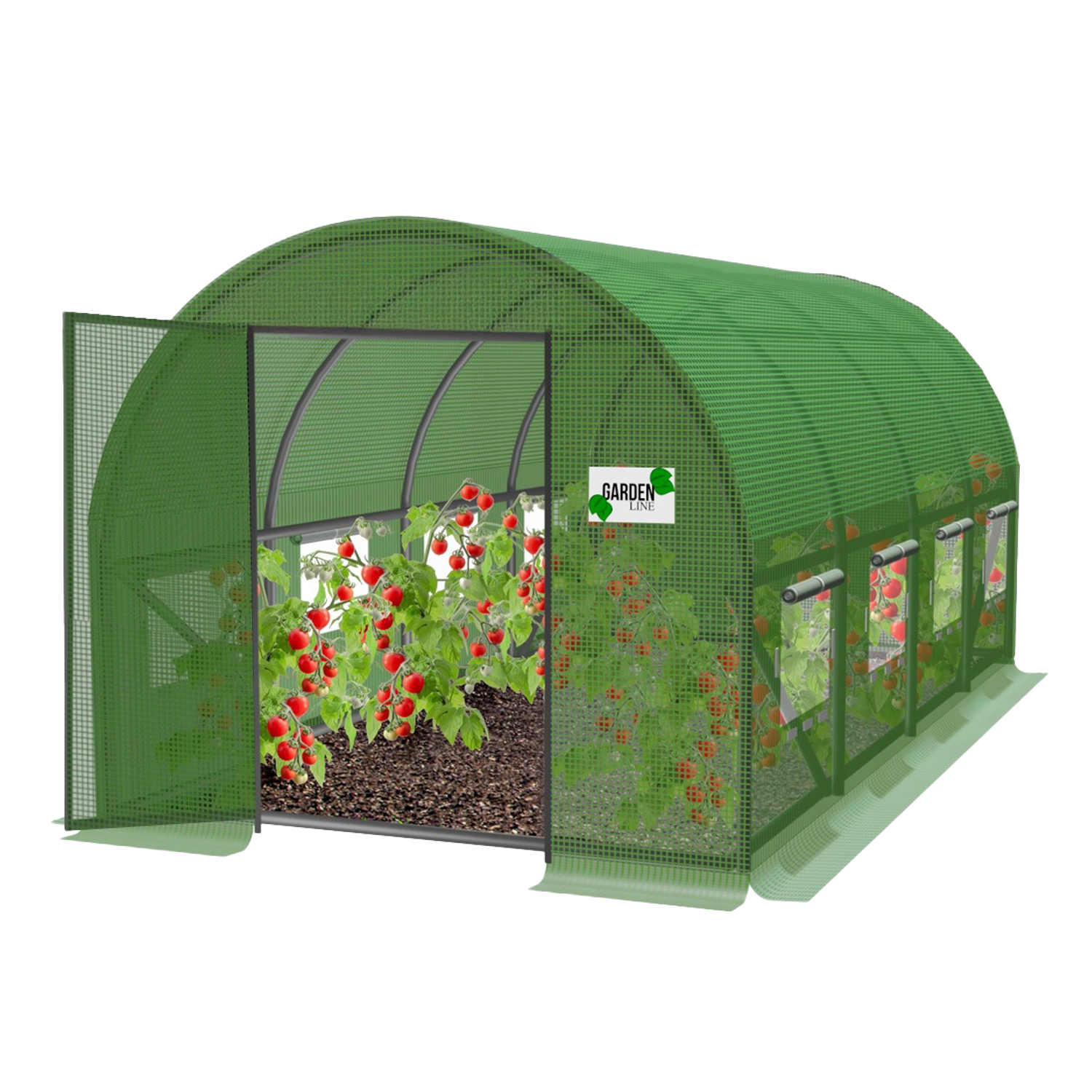 TUNEL FOLIOWY OGRODOWY 3 SEGMENTOWY ZIELONY 4 x 2,5 x 2 M Z DRZWIAMI NA ZAWIASIE pol_pl_TUNEL-FOLIOWY-OGRODOWY-3-SEGMENTOWY-ZIELONY-4-x-2-5-x-2-M-Z-DRZWIAMI-NA-ZAWIASIE-6216-1999_2