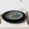 CERAMIC PLATE 19 CM ROUND "GLAZE" PACK=6PCS