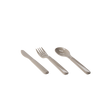 PLASTIC CUTLERY (SPOON + FORK + KNIFE)