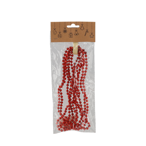 GARLAND 2.7 M BEADS 6 MM MIX