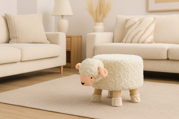 POUFF SHEEP 28 x 25 CM