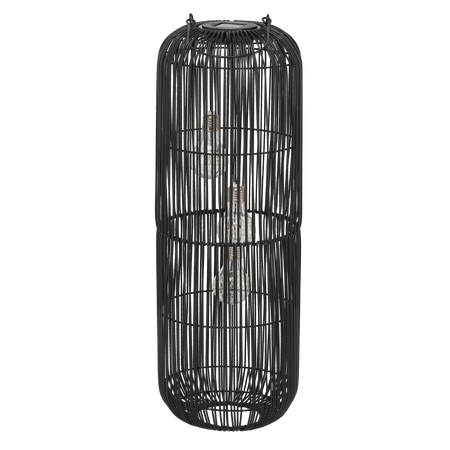 LANTERNĂ SOLARĂ NEAGRĂ 62 CM *8907