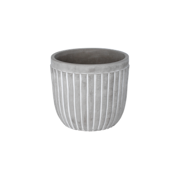 Acoperire din ciment pentru ghiveci 21 x 21 x 18 CM GRI *1282